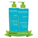 Bioderma Sebium Purifying Cleansing Foaming Gel - Combination to Oily Skin 2x 500ML