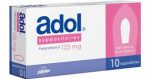 ADOL-Rectal Suppositories-125 mg-10’s (5’s Blister