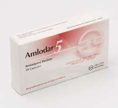 AMLODAR-Capsules-5 mg-28's (14's