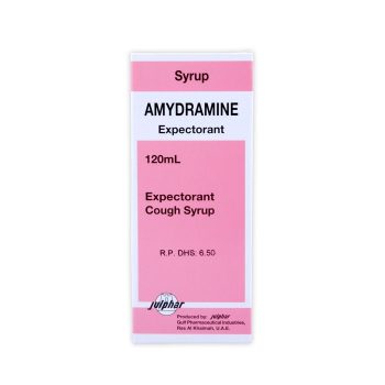 AMYDRAMINE EXPECTORANT-Syrup131.5 mg/5ml,13.5