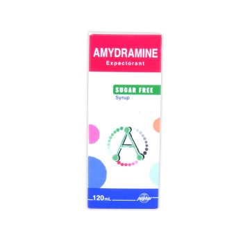 AMYDRAMINE - IISyrup (Sugar Free)- 12.5 mg/5ml-120ml