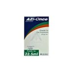 AZI-ONCE-Powder For Oral Suspension-200 mg/5ml-22.5ml Glass