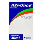 AZI-ONCE-Powder For Oral Suspension-200 mg/5ml-30ml Glass